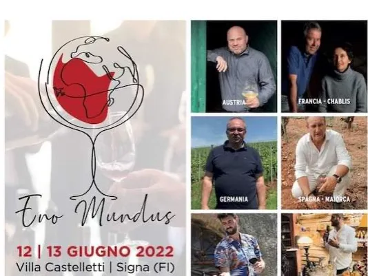 EnoMundus ecco la prima edizione della nuova mostra mercato dedicata ai vini esteri. Domenica 12 e lunedì 13 giugno a Villa Castelletti a Signa Firenze.