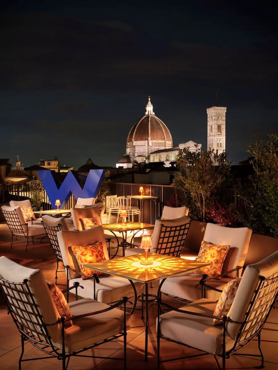 God Save The Wine sulla super terrazza del W Florence Hotel