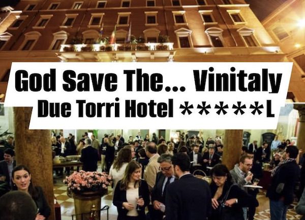 GOD SAVE THE WINE al DUE TORRI HOTEL VERONA VINITALY 2025